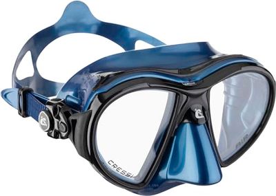Cressi Air Mask, Maschera Subacquea Professionale Unisex-Adulto, Blu Nery, Taglia unica