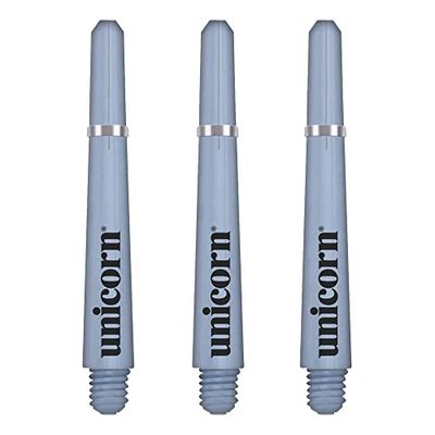 Unicorn Dart Shafts | Gripper 4 Mirage | Durable Polycarbonate | 3 Stems | Blue | Short 35.0 mm