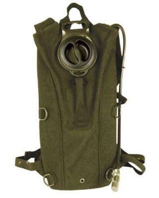 Miltec D'Hydratat. Mil-Spec A. Sanlgle Va, rug, uniseks, zwart, eenheidsmaat, zwart., Eén maat