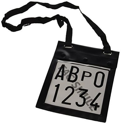 Lampa 19907 - Suporte para matrícula com bolso duplo