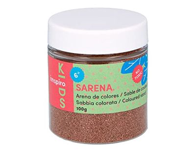 INNSPIRO Sable de couleur cuivre 100 gr, pour décoration et artisanat