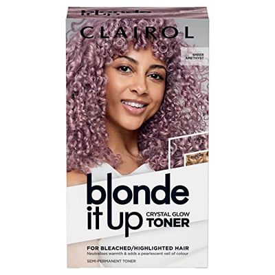 Clairol Blonde It Up Crystal Glow Toner Kit - Sheer Amethyst