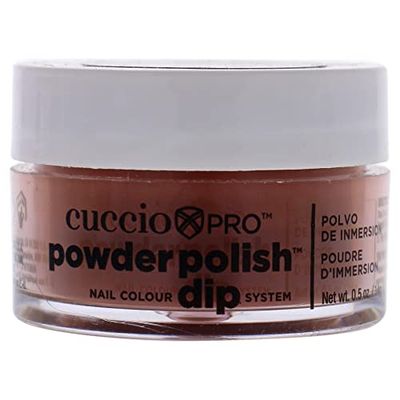 Cuccio Noir Orange Vernis à ongles Dip Système Immersion à poudre