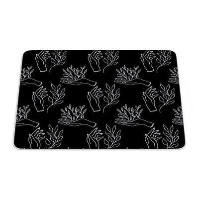 Questo Casa, Tapis de Souris rectangulaire avec Impression numérique - Antidérapant - pour Bureau et Maison - 22 x 18 cm