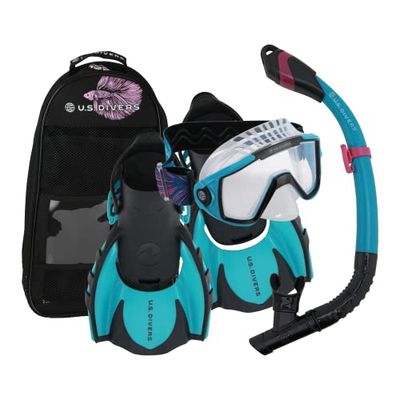 U.S. Divers SET AVILA 2.0 PARADISE ZWART BLAUW S