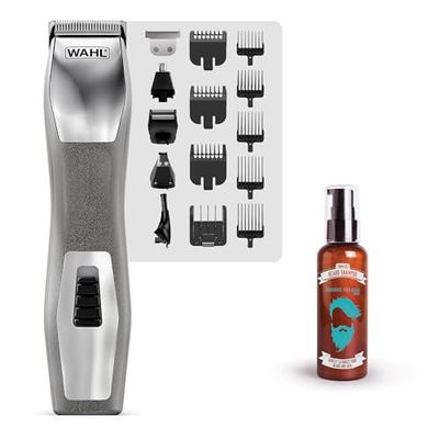 Wahl Chromium 11-in-1 Multigroomer + beard shampoo