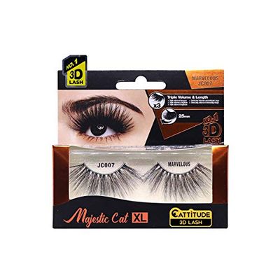Ebin Newyork Majestic Cat Eye XL 3D Eyelashes Marvelous JC007
