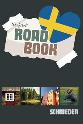 ROADBOOK Schweden: liebevoll gestaltetes Reisetagebuch speziell für den Roadtrip durch Schweden