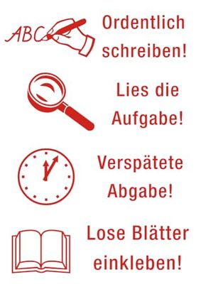 TimeTEX Zeefdrukstempel Perpetuum, 4 in 1, Vertraagde afgifte"