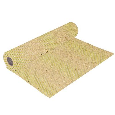 Bobina 62 cm Papel Regalo 100% Kraft Puntos Verdes 4 kg