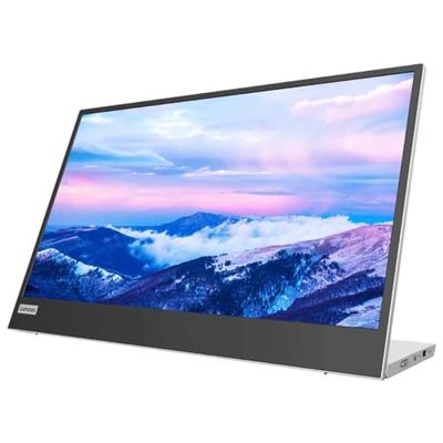 Lenovo L15 - Mobiele monitor - 15,6" FHD-scherm - 60Hz - 6ms-14ms reactietijd - Low Bluelight gecertificeerd - Opvouwbare standaard - USB Type-C 3.2 Gen 1 - USB 2.0