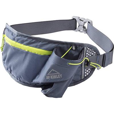 McKINLEY Crxss 1, Bolsas de cinturón Unisex Adulto, Navy/Lime, One Size