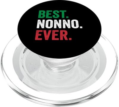 Best Nonno Ever Love Nonno Día del Padre Cumpleaños Abuelo PopSockets PopGrip para MagSafe