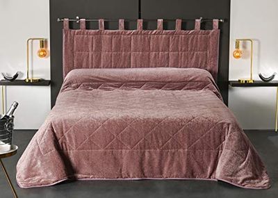 Linder dagfilt, 1 27 bomullsandel 18 pourcentlin 55% polyester (2) 67% polyester, 33% bomull, rosa, 180 x 240 cm