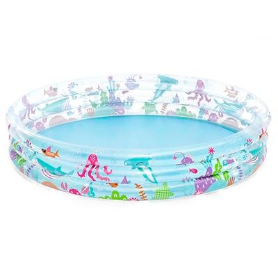 Bestway 51005-7 Piscinetta gioco Deep Dive - 1,83 m x 33 cm, multicolor