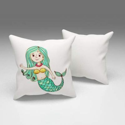 Eren Home Cuscino, Multicolore, 43x43cm