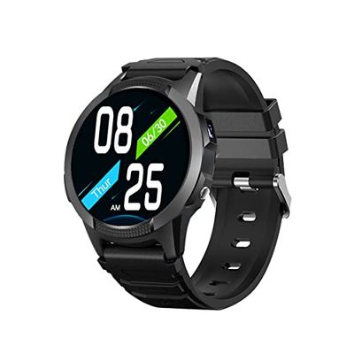 SaveFamily Slim 4G. Kids’ Smartwatch with Video Call. GPS Watch for Kids with Call, Chat, SOS Button, Stopwatch, Waterproof IP67. Modern and Discreet Design (Black)