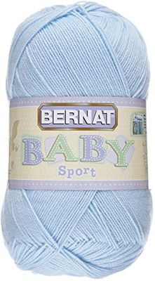 Bernat Piccolo Acrilico Bambino Sport gomitolo di Lana, Baby Blue