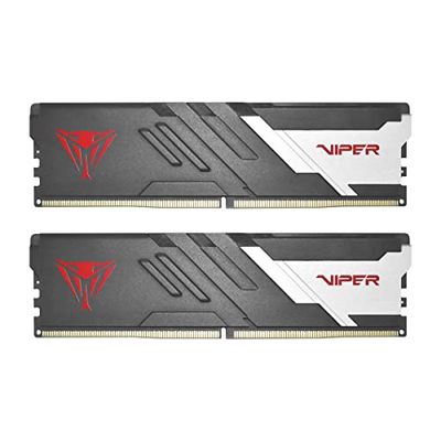 Patriot Viper Venom DDR5 64GB (2 x 32GB) 6000MT/s Kit di Memoria Desktop UDIMM per Gaming - PVV564G600C36K