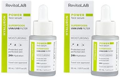 RevitaLAB Power Face Serum with Superfoods (Pack of 2)