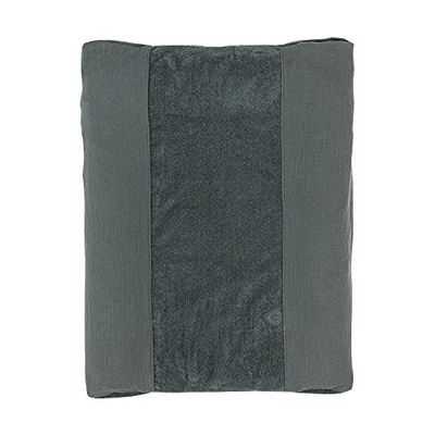 Nattou Funda para cambiador de algodón y poliéster, 70 x 50 cm, diseño de Luna y Axel, color verde