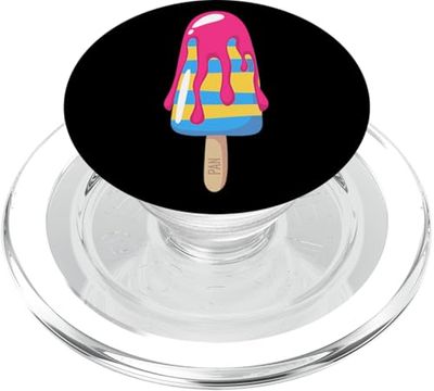 Bandera del Orgullo Pansexual Pansexual Pride Flag PopSockets PopGrip para MagSafe