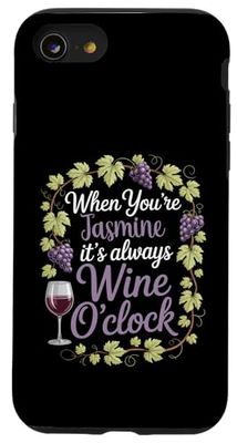 JASMINE Personalized Women's Gift Custom JASMINE Case for iPhone SE (2020) / 7 / 8