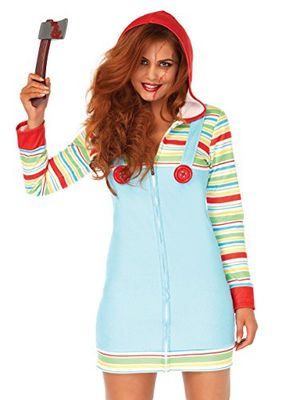 Leg Avenue Cozy Killer Doll Costume, Small