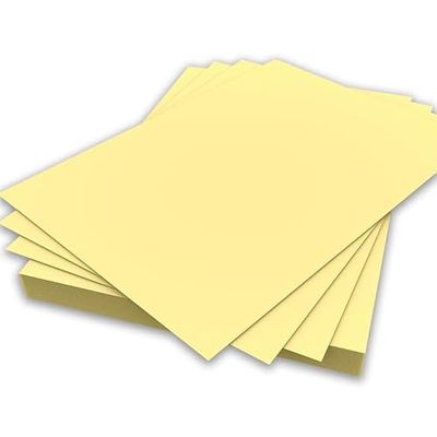 A4 Yellow Colour Paper 80gsm Sheets Double Sided Printer Paper Copier Origami Flyers Drawing School Office Printing 210mm x 297mm (A4 Yellow Paper - 80gsm - 500 Sheets)