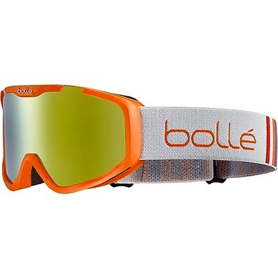 Bolle - Rocket Plus, Orange mat, Sunshine, Petit, Lunettes de ski