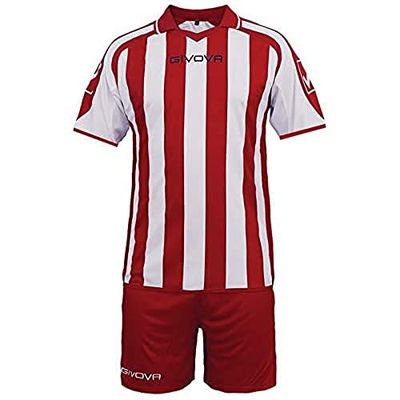 Givova, kit supporter mc, red/white, S