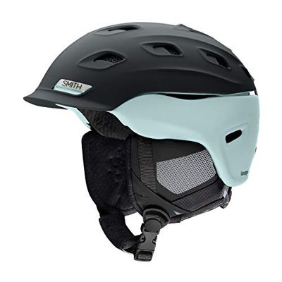 SMITH Vantage W, Casco da Neve Unisex, Nero Opaco/Menta Pallido, M