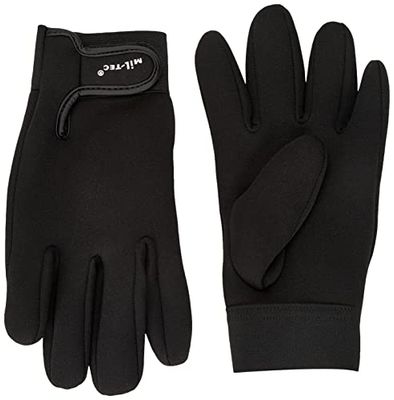 Neopreen handschoenen met lederen handpalm