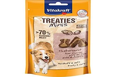 VITAKRAFT Snack pour Chiens Treaties Mini pâté de Foie 48 GR