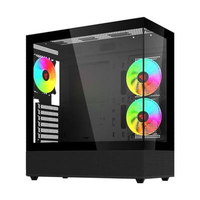 Savio Caja Semitorre ATX Sigma X1 Negro S9186634 - EAN: 5901986048503