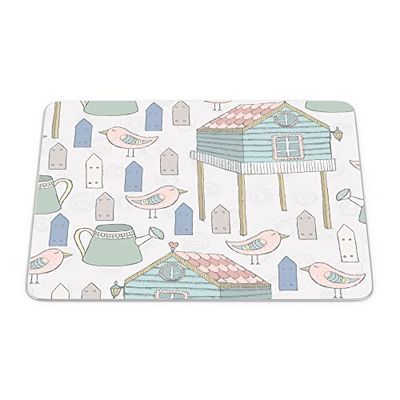 Bonamaison, Rectangle Pop Art Digital Printed Mouse Pad, Non-Slip Base, for Office and Home, Size: 22 x 18 cm