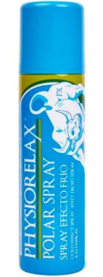 Physiorelax Polar Spray Effetto Freddo per il Massaggio| Speciale Gambe e Piedi | Ingredienti Naturali 150 ml