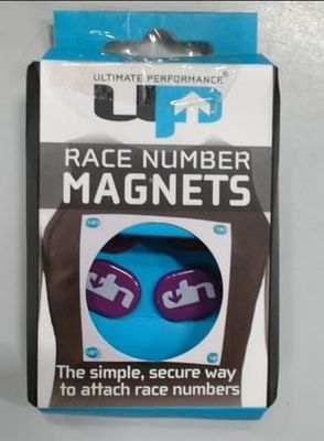 Ultimate Performance Race Number Aimants Porte-dossard Unisexe Adulte Lilas Taille Unique