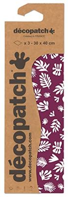 Décopatch- Leaf Carta, Colore Ordina 859, Grande, C859C