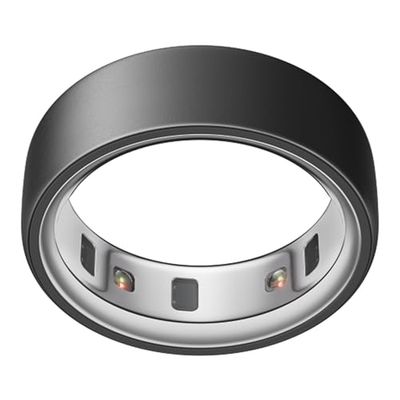 Oura Ring 4 – Stealth – storlek 9 – smart ring | Prova ut storleken med ett storlekskit för Oura Ring 4 | Registrera sömn – puls – kondition – upp till 8 dagars batteritid