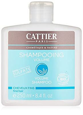 CATTIER Volume Shampooing sans Sulfates 250 ml - Lot de 2