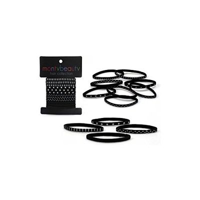 Monty Beauty – Colle Cheveux Fabriqué en noir, 12uds.