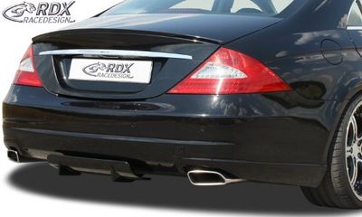 RDX Racedesign Silver traseiro compatível com Mercedes Classe CLS C219 (ABS)