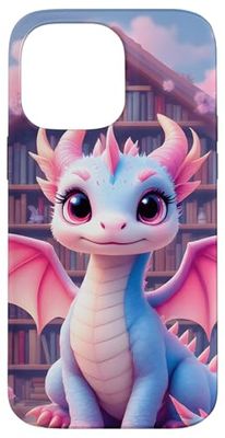 Dragon Librarian Bookish Lettori di libri per amanti della lettura di draghi Custodia per iPhone 14 Pro Max