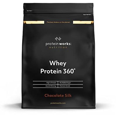 THE PROTEIN WORKS Protéine Whey 360 en poudre | Chocolat Onctueux | Sans sucre ajouté et à faible teneur en matières grasses | Mélange de protéines | THE PROTEIN WORKS | 2.4kg