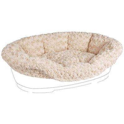 Flamingo Pet Products - Fodera Cuddly, per Letto Domus 50/60 cm, Beige per Cani.