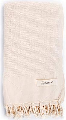 Bersuse 100% Bomull - Ventura Turkisk Handduk - Elfenben