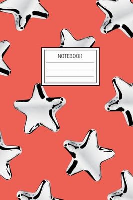 Star Notebook: Vintage Star NoteBook 12.52" x 9.25" Notebook with 120 pages- Cool Notebook