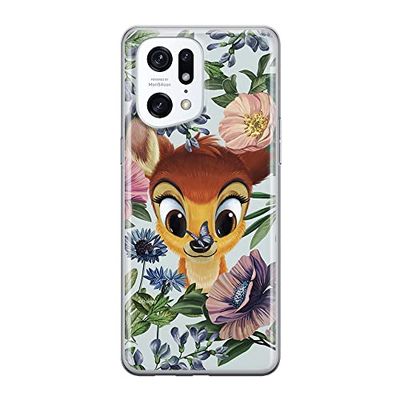 ERT GROUP mobile phone case for Oppo FIND X5 PRO original and officially Licensed Disney pattern Bambi 011 optimally adapted to the shape of the mobile phone, case made of TPU