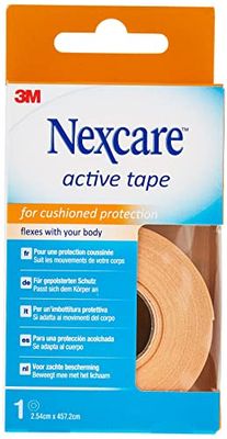 Nexcare CerottiActive Tape, Nastro 2,5 cm x 4,5 m, confezione da 1 pezzo